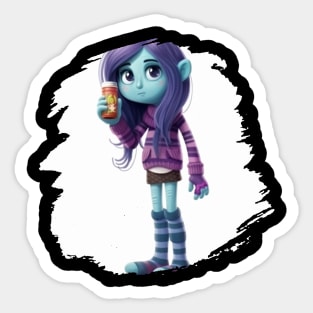 Ruby Gillman Teenage Kraken Sticker